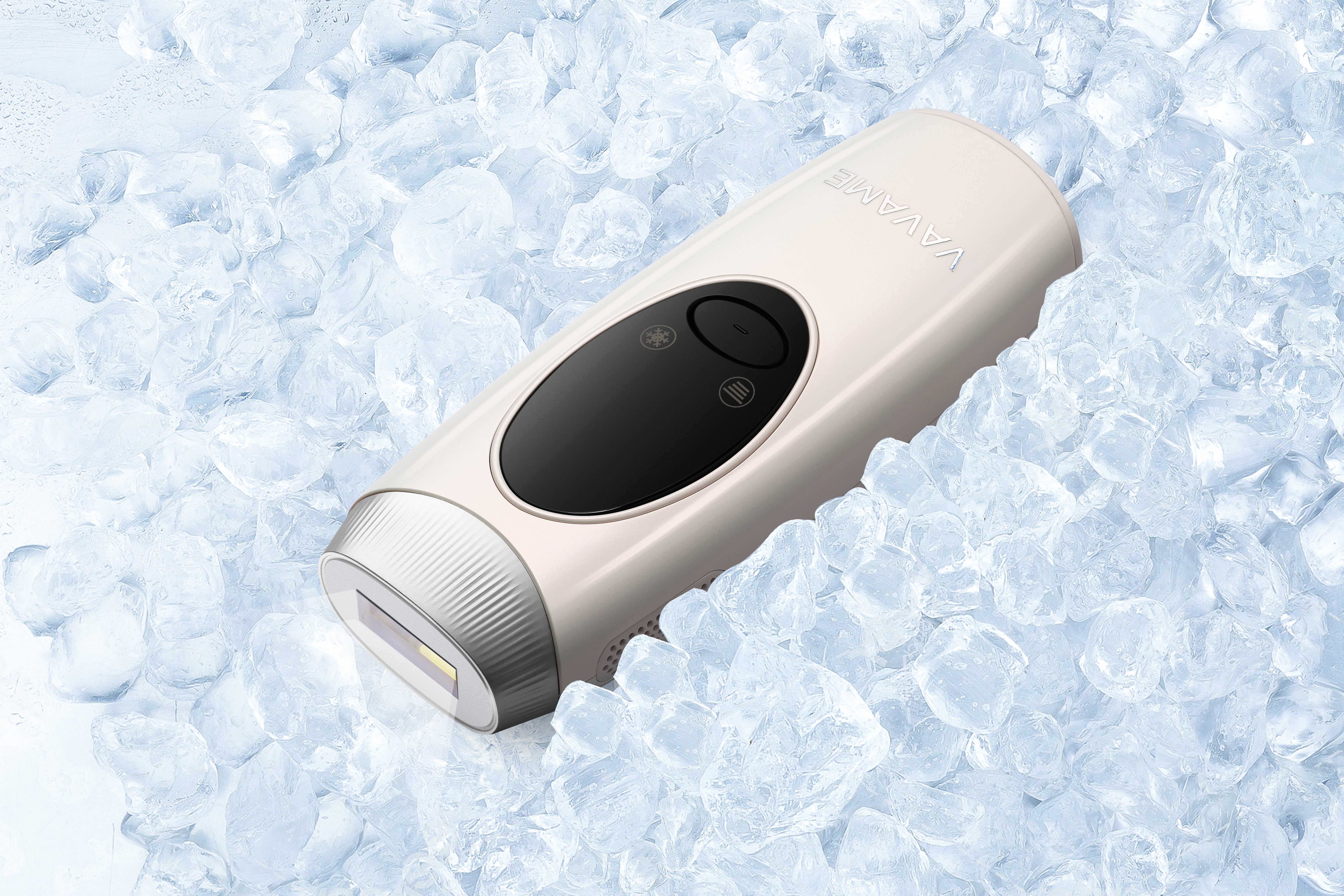 vavame ipl hair removal device provided permanent hair removal without pain or laser burns with the ice cooling technology. pain-free with ice-cooling technology to protect the skin. Designed for sensitive skin and senstive areas.